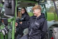 Young farmers on tractor 6