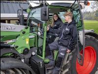 Young farmers on tractor 5