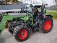 Young farmers on tractor 4