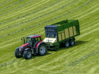 Grass silage forage wagon 12