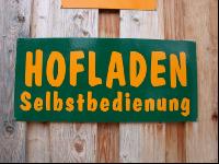 Hofladen Schild 1