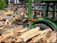 Brennholz spalten 34