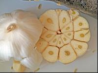 Knoblauchhälfte 1