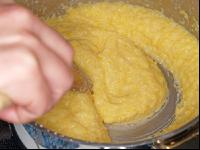 Polenta rühren 1