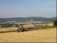 Fendt mit Güllefass J 1