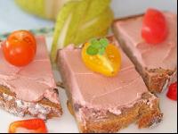 Leberpastete Brot 1