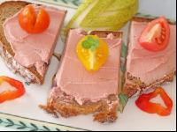 Leberpastete Brot 2