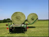 Loading haybales 6