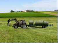 Loading haybales 7