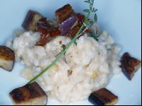 Risotto Aubergine  1