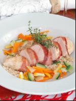 Hühnerbrust Speck 1