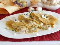 Omelette mit Pilzen