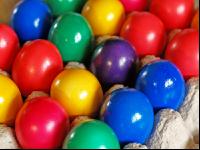 Coloured easter eggs 2