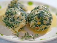 Dumpings, spinach 2