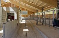 Cattle barn construction 4