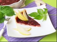 Brombeertarte mit Birne 1