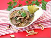 Fleischeintopf mit Pilzen 1