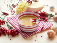 Scharfe Kürbissuppe mit Chili 2