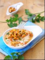 Risotto mit Eierschwammerl 2