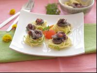 Spaghetti mit Tintenfisch 2
