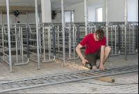 Zuchtschweinestall Bau 1