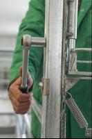Zuchtschweinestall Bau 22