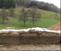 Fahrsilo Gras- und Maissilage