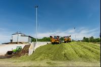 Silage verdichten 1