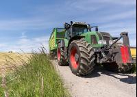 Grünschnittroggen transportieren 1
