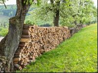 Holzstoß 12