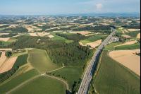 Agrarian landscape in Juli 8