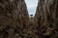 Drainage baggern 2