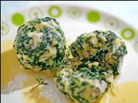 Spinatknödel 4