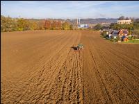 Weizensaat aus der Luft 13