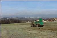 Mist auf frostige Wiese 16