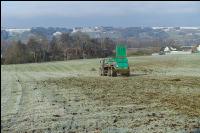 Mist auf frostige Wiese 15