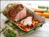 Schweinsbraten im Heu 1
