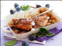 Schweinsbraten mit Zwetschgen 