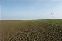 Windräder auf Ackerland 3