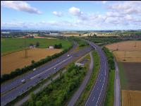 Autobahn zerteilt Kulturland 3