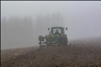 Herbstfurche dichter Nebel 2