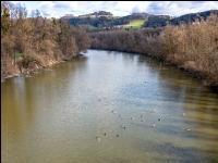 Flussgebiet im März 1