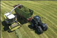 Chopping assembly grass in mou