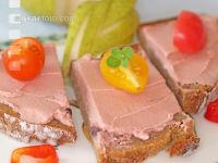 Leberpastete Brot 1