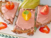 Leberpastete Brot 2