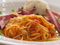 Rollschinken Paradeiskraut 3