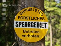 Forest work sign 1