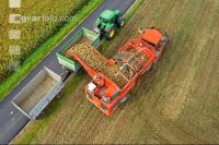 Beet harvest aerial 10