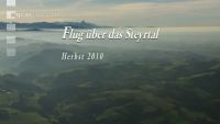 Flug über die Steyr im Herbst
