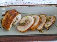 Rollbraten mit Kräutern 2